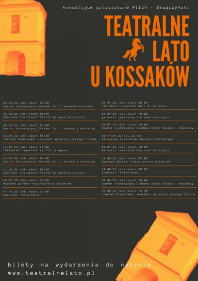 Teatralne Lato u Kossaków - Spacer historyczny "Śladami Zofii Kossak i harcerzy"